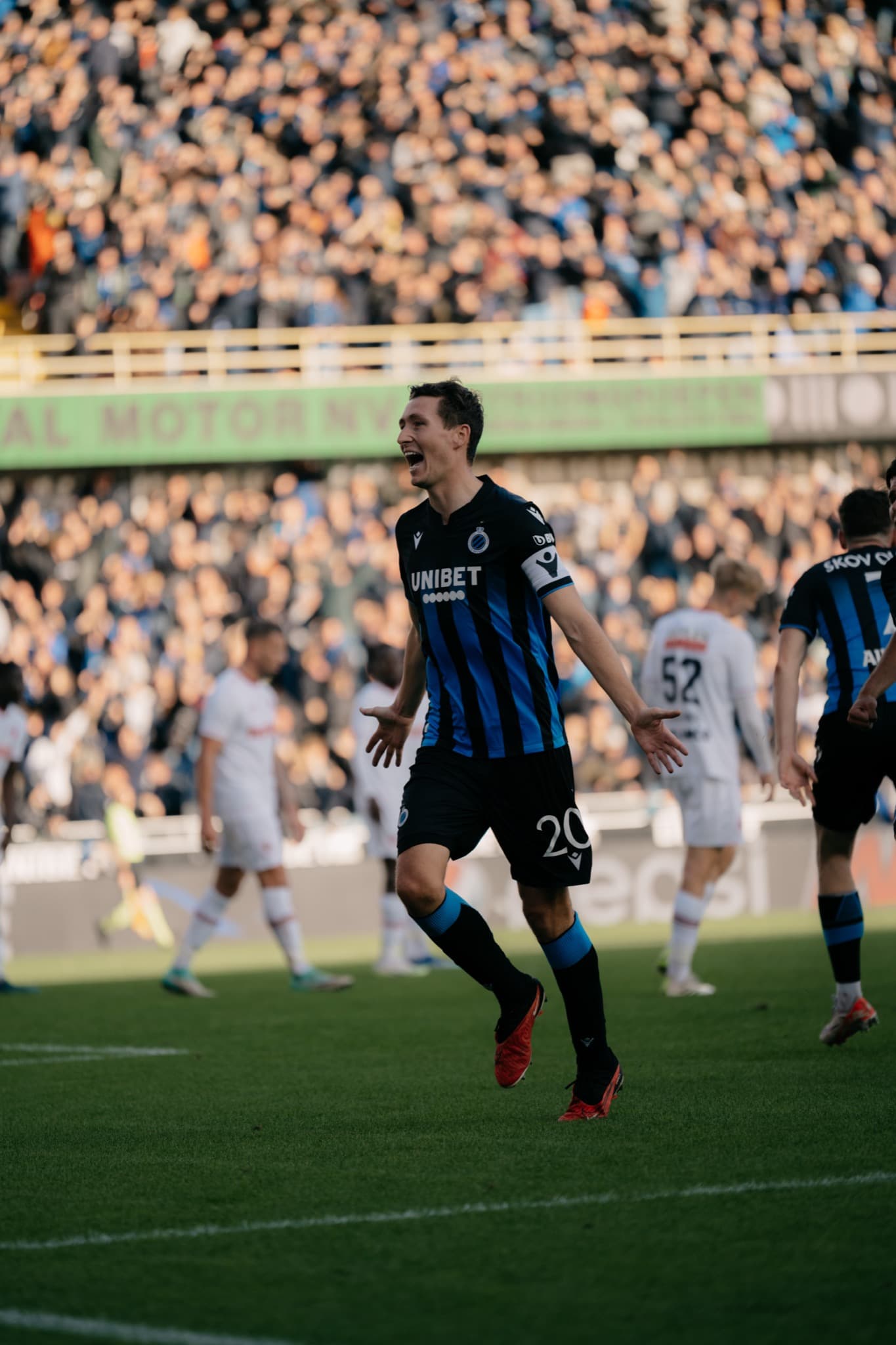 Hans Vanaken op het veld