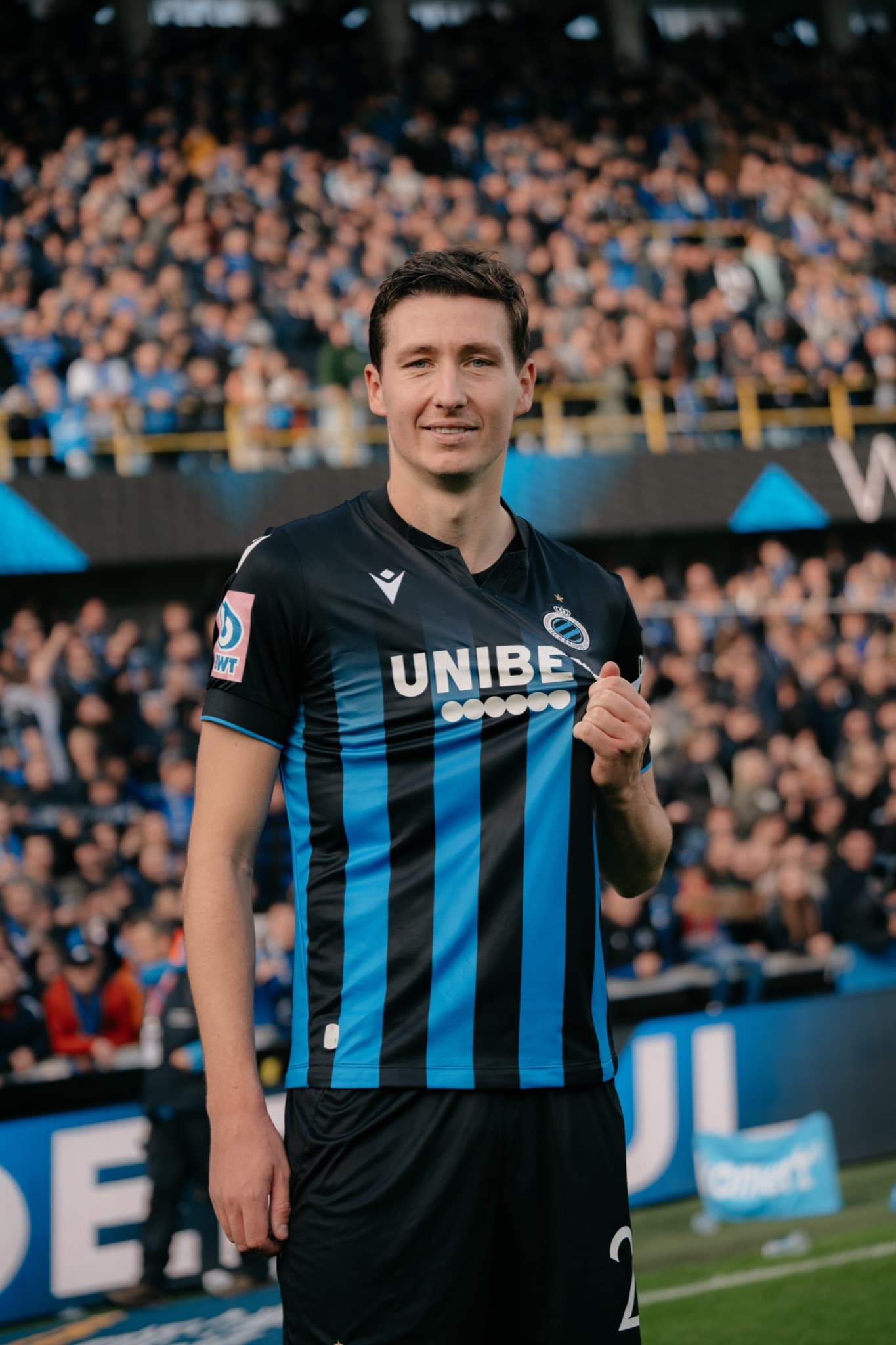 Hans Vanaken op het veld