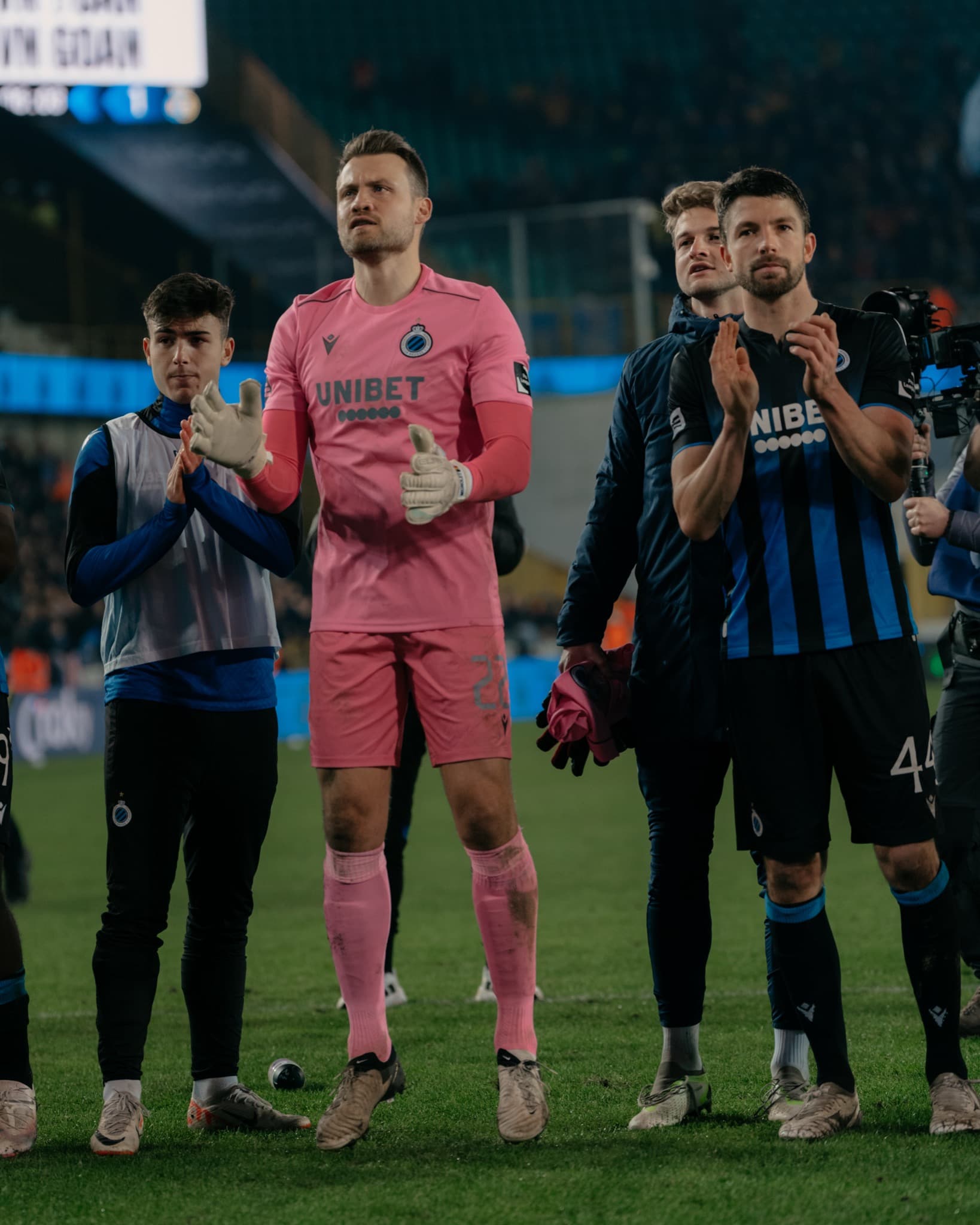 Simon Mignolet op het veld