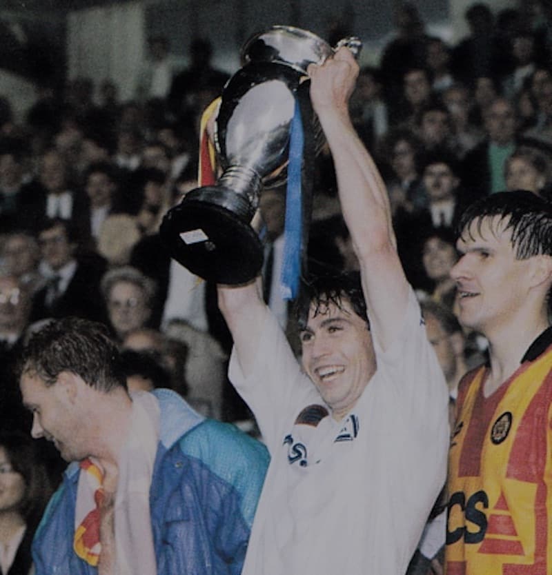 Farina Ceulemans with the Cup