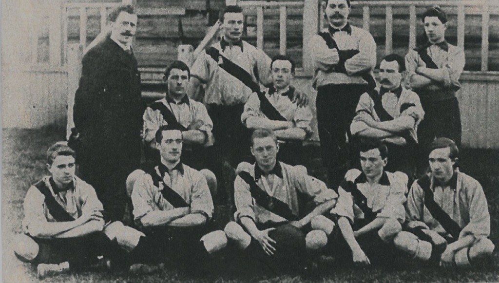 Oude foto van Club Brugge